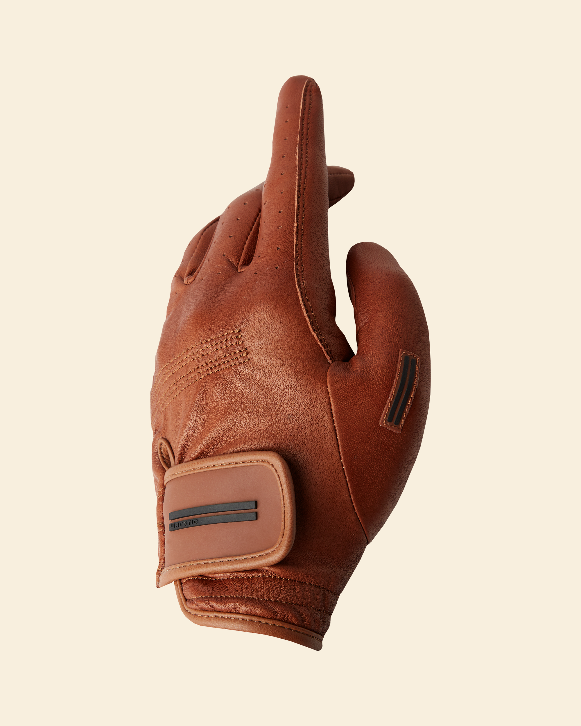 WARSTIC CABRETTA GOLF GLOVE [BROWN]