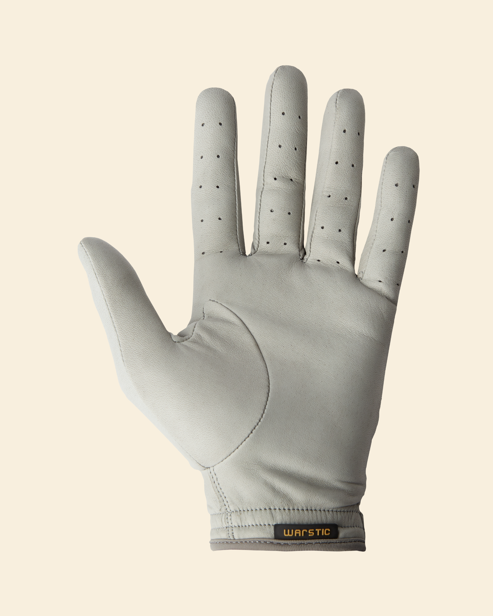 WARSTIC CABRETTA GOLF GLOVE [GREY]