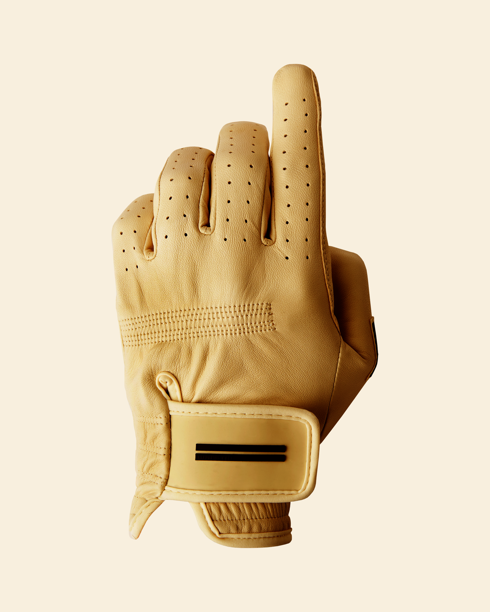 WARSTIC CABRETTA GOLF GLOVE [NATURAL]