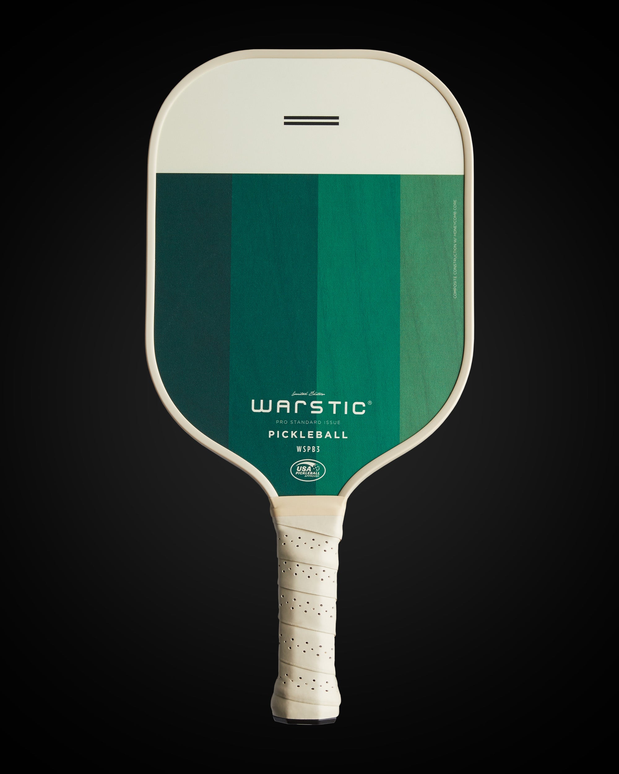 WSPB3 PRO STD ISSUE | STANDARD SHAPE | COMPOSITE SURFACE PICKLEBALL PADDLE | LTD ED WEST COAST PINE