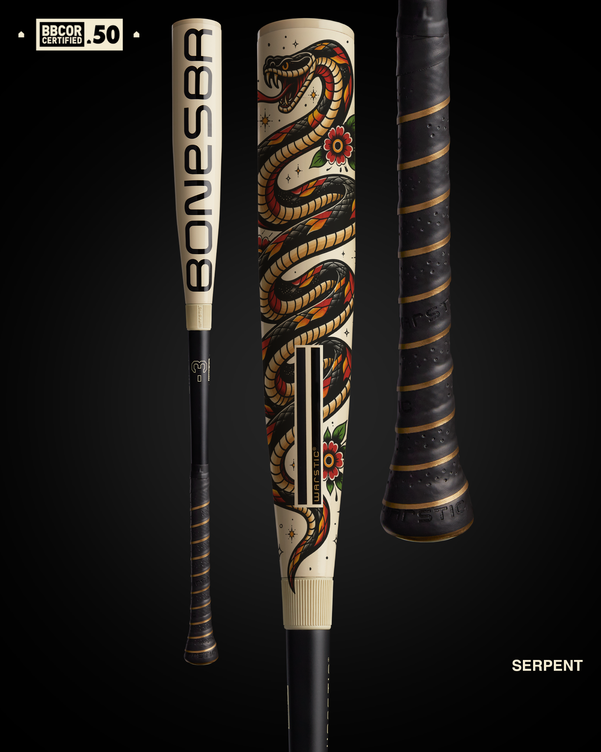2026 BONESABER LINE BBCOR "AMERICANA INK" LIMITED EDITION BATS