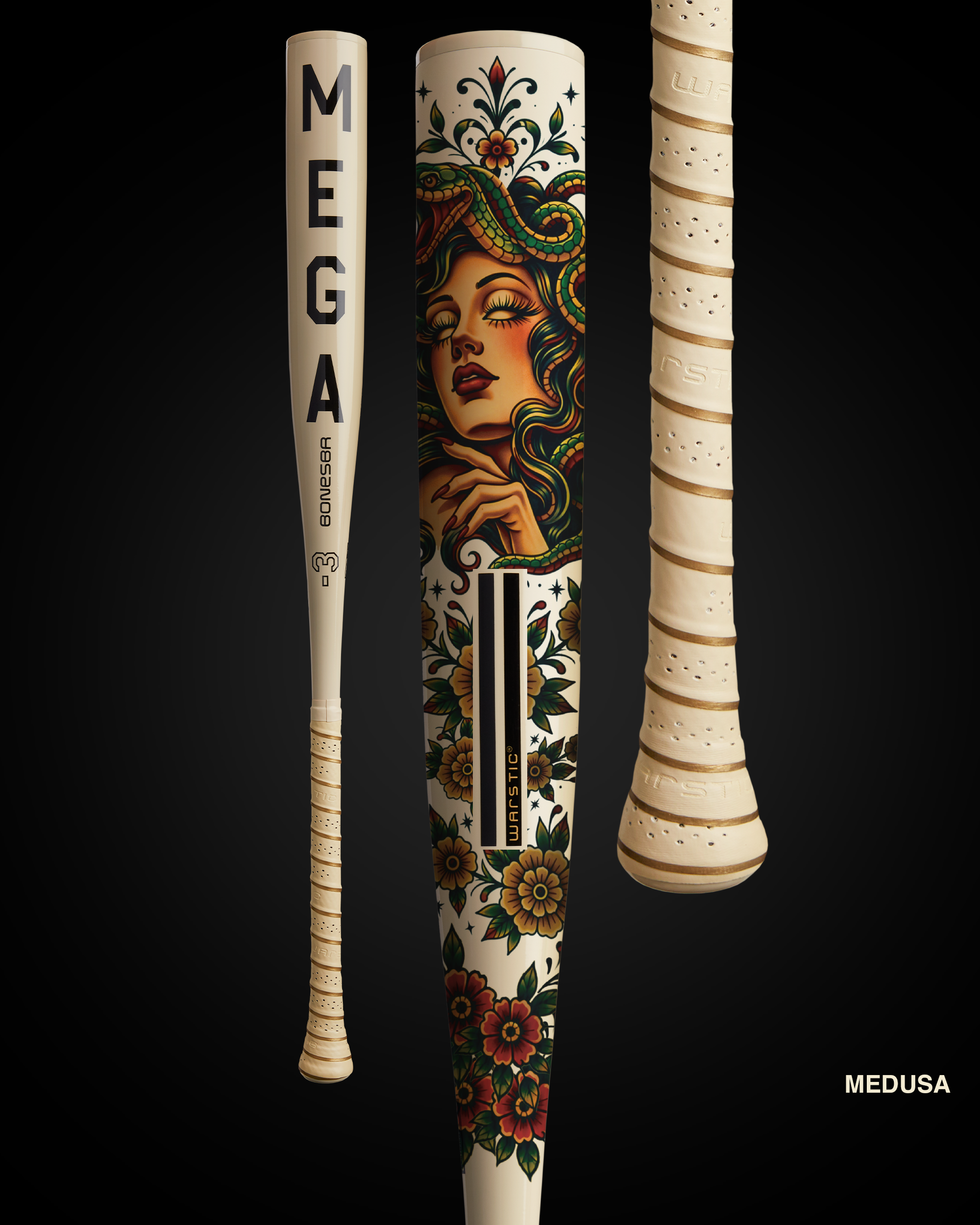 2026 BONESABER LINE BBCOR "AMERICANA INK" LIMITED EDITION BATS