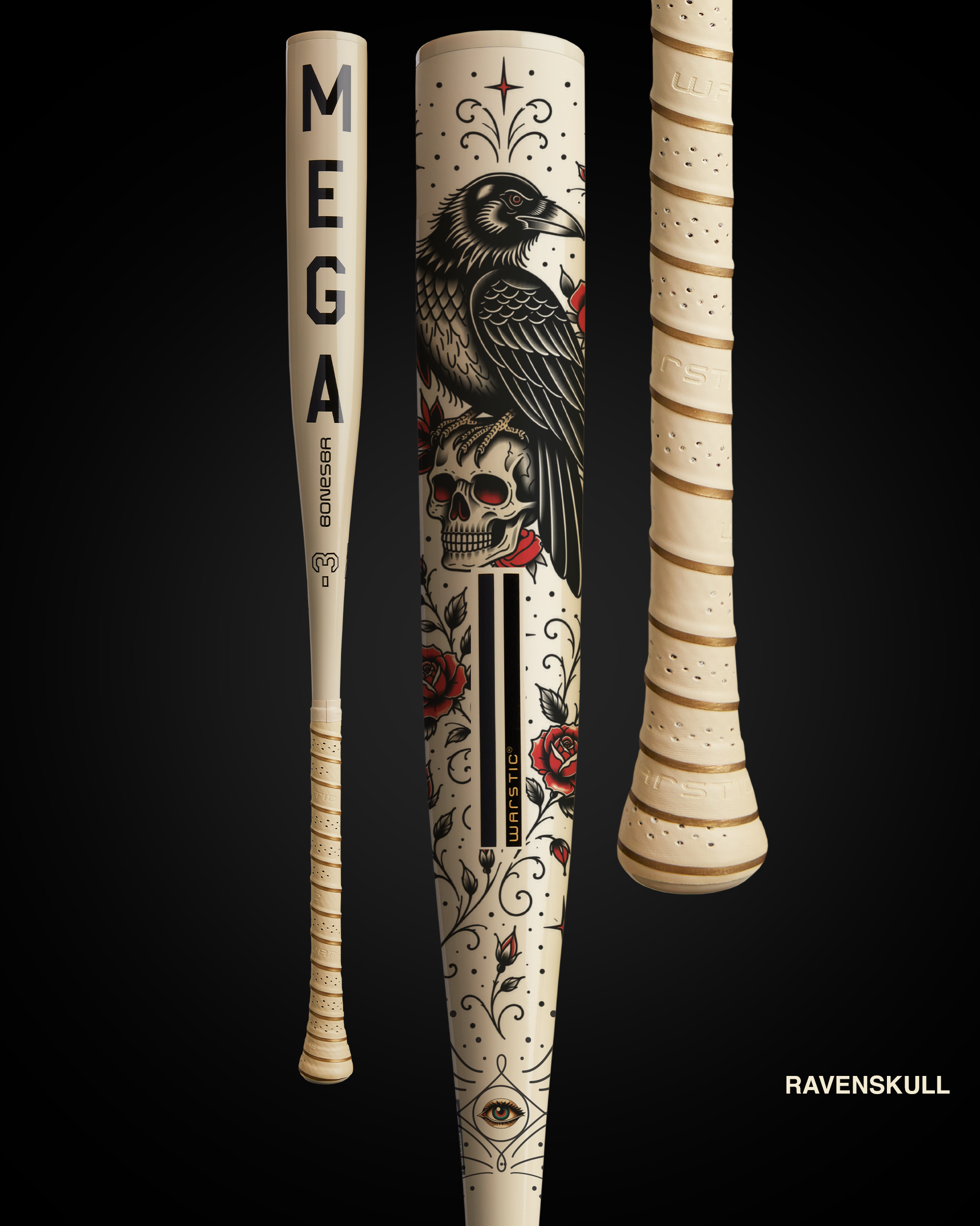 2026 BONESABER LINE BBCOR "AMERICANA INK" LIMITED EDITION BATS