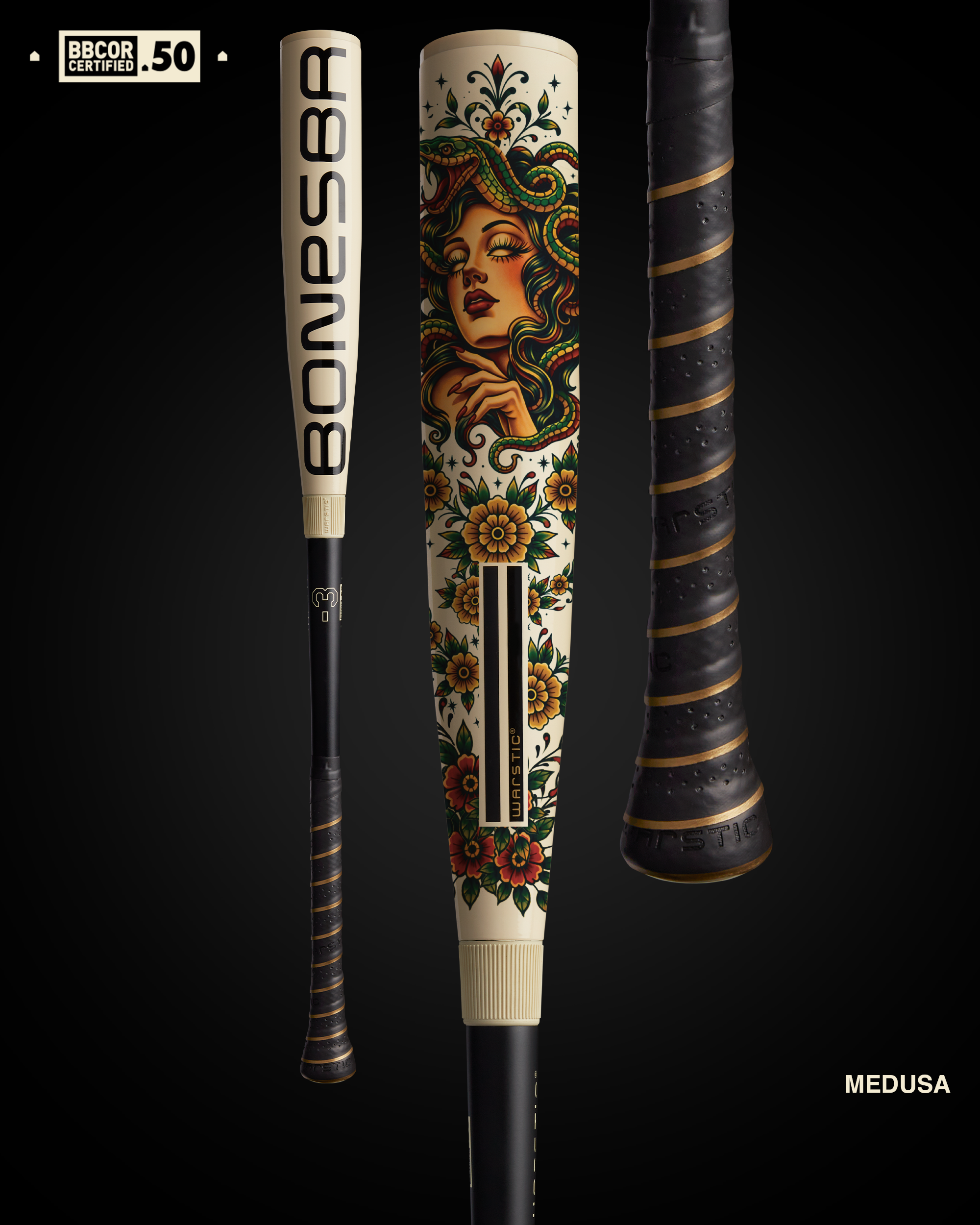2026 BONESABER LINE BBCOR "AMERICANA INK" LIMITED EDITION BATS
