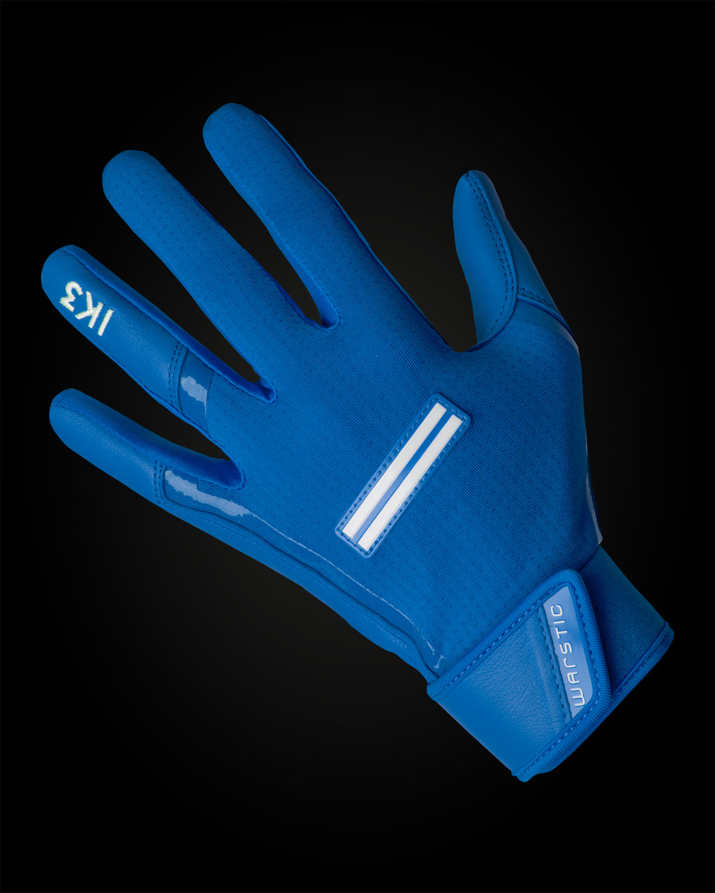 IK3 Pro Short Cuff Batting Gloves in Blue