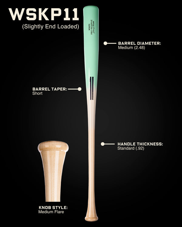 WSKP11 PRO RESERVE MINT MAPLE WOOD BAT