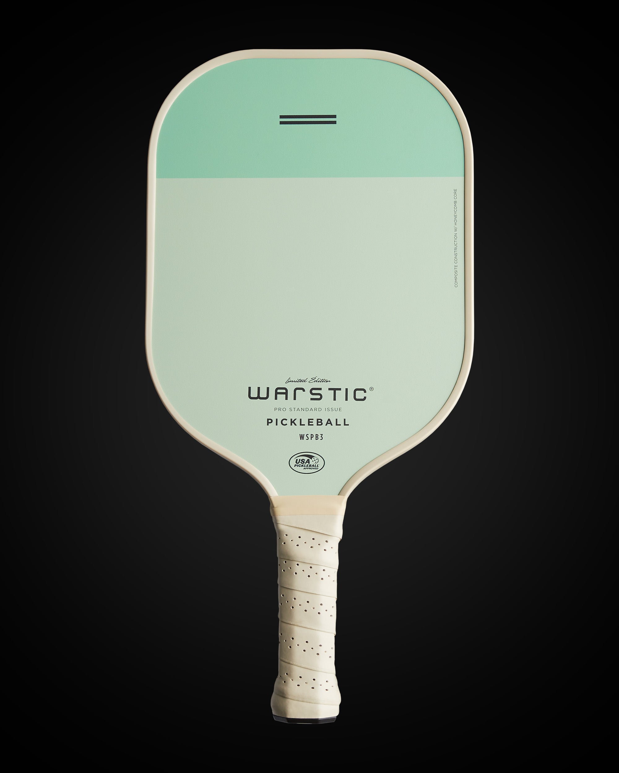 WSPB3 PRO STD ISSUE | STANDARD SHAPE | COMPOSITE SURFACE PICKLEBALL PADDLE | LTD ED MINT