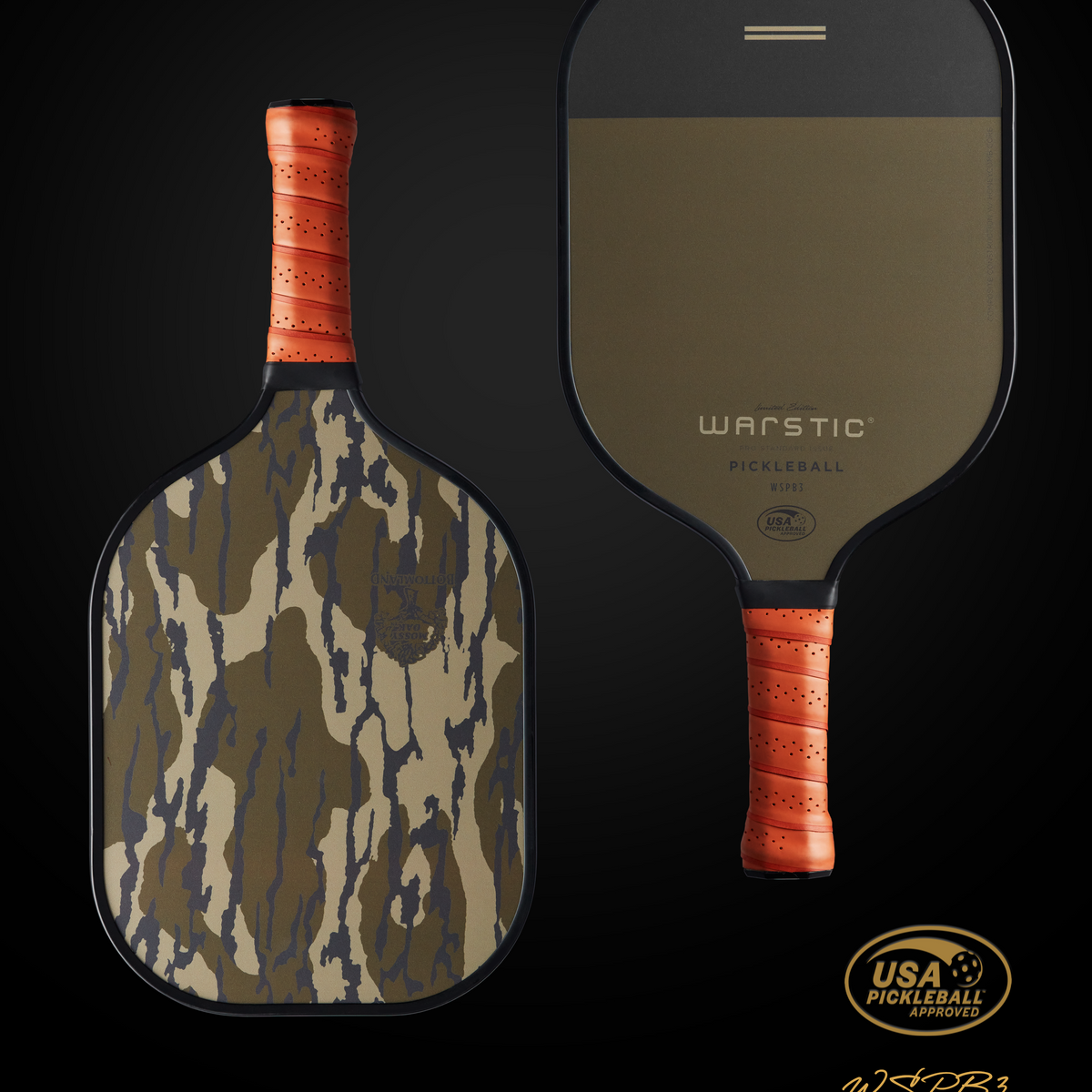 WSPB3 PRO STD ISSUE | STANDARD SHAPE | COMPOSITE SURFACE PICKLEBALL PA