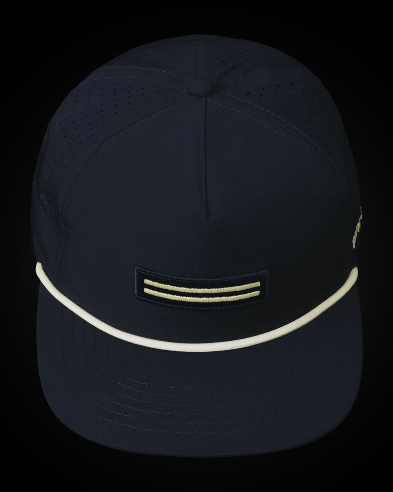 WARSTRIPE ROPE MINI LIGHTWEIGHT SNAPBACK (NAVY) in Slide 1