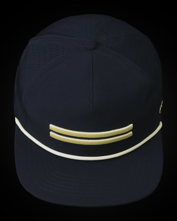 WARSTRIPE ROPE LIGHTWEIGHT SNAPBACK (NAVY)