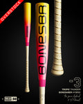 BONESABER™ HYBRID BBCOR METAL BASEBALL BAT - "TROPIC THUNDER"