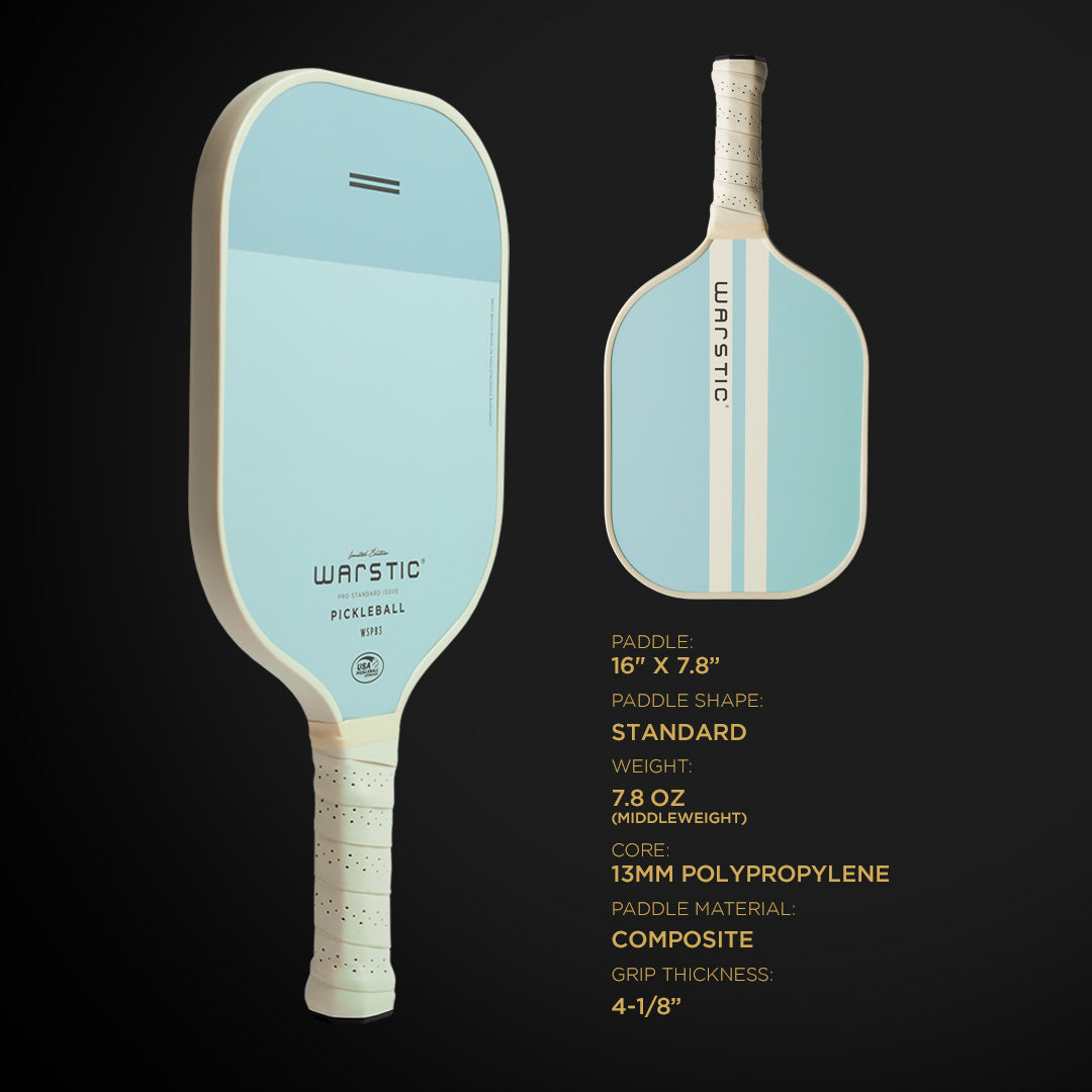 WSPB3 PRO STD ISSUE | STANDARD SHAPE | COMPOSITE SURFACE PICKLEBALL PADDLE - LTD ED POWDER BLUE