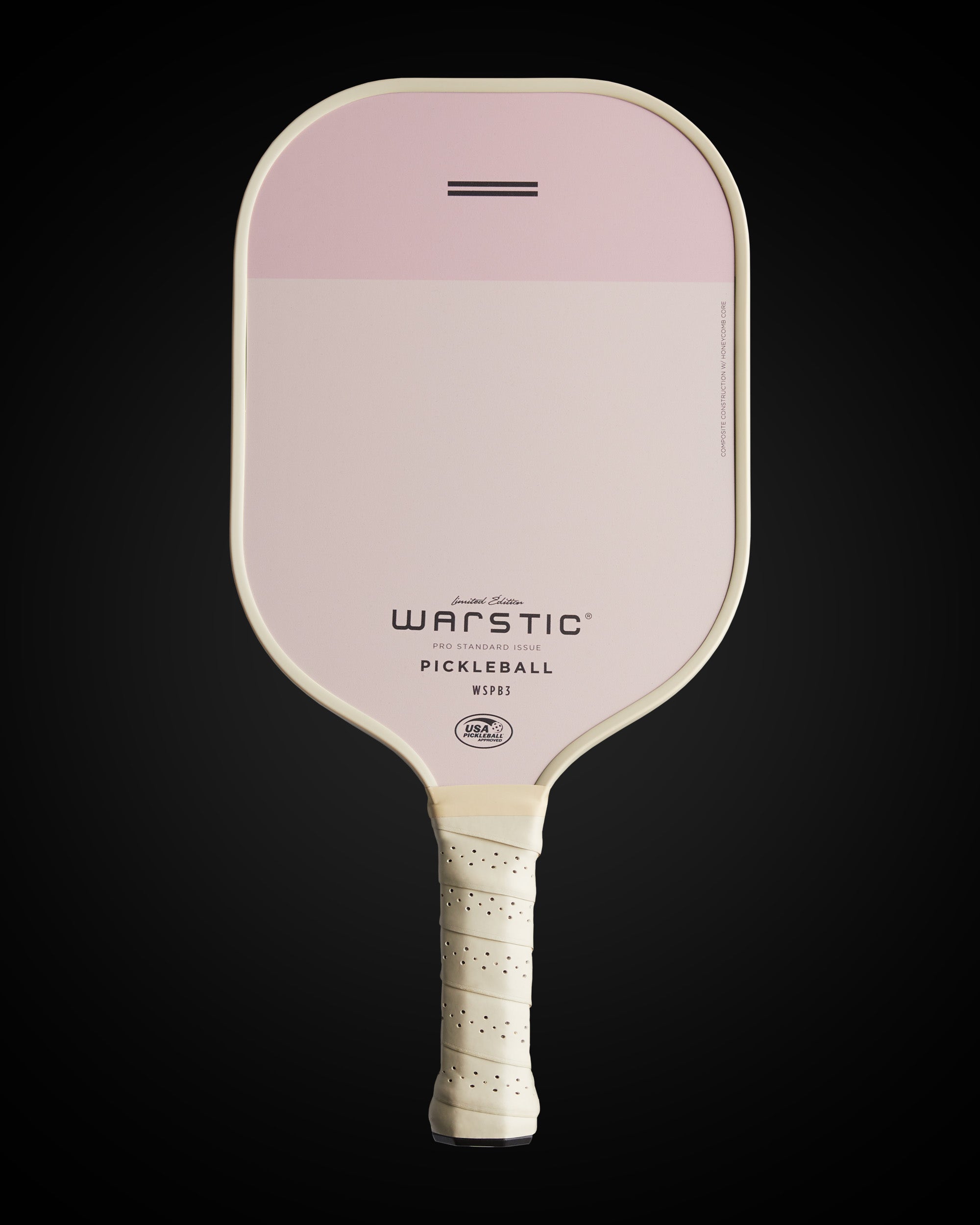 WSPB3 PRO STD ISSUE | STANDARD SHAPE | COMPOSITE SURFACE PICKLEBALL PADDLE - LTD ED ROSE