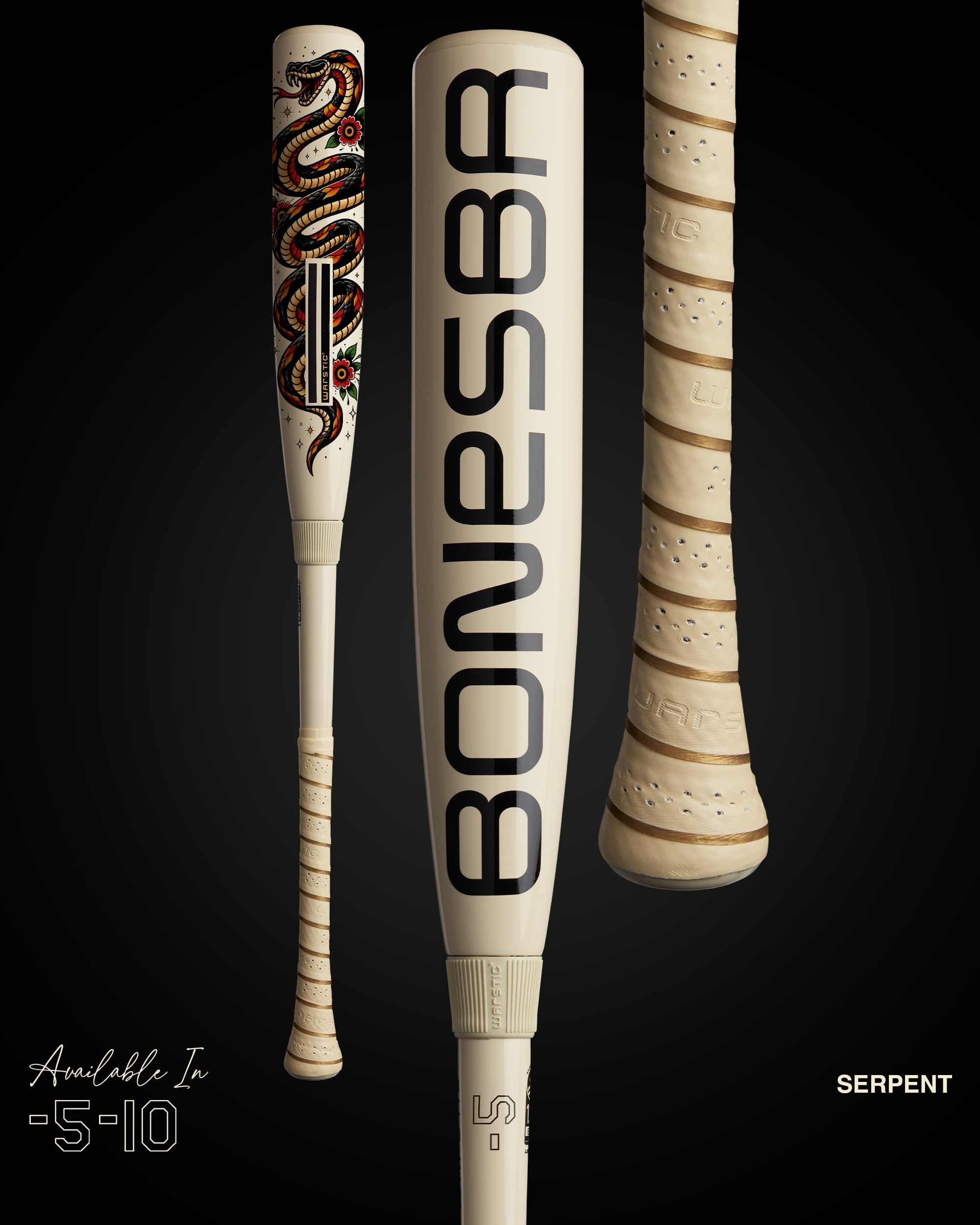WARSTIC CUSTOMS "TATTOO SERIES" USSSA COMPOSITE BATS