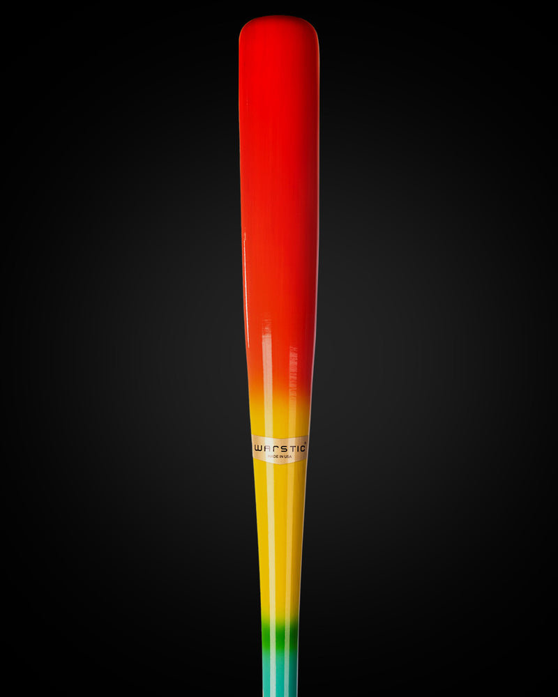 WSMC24 MIGGY TROPIC THUNDER PRO SIGNATURE MAPLE WOOD BAT in Slide 5