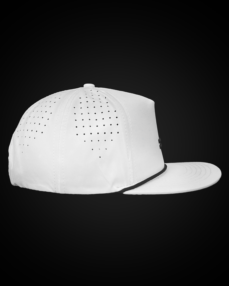 Snapped Back Rope Snapback WARSTRIPE LIGHTWEIGHT ROPE SNAPBACK - WHITE – Warstic