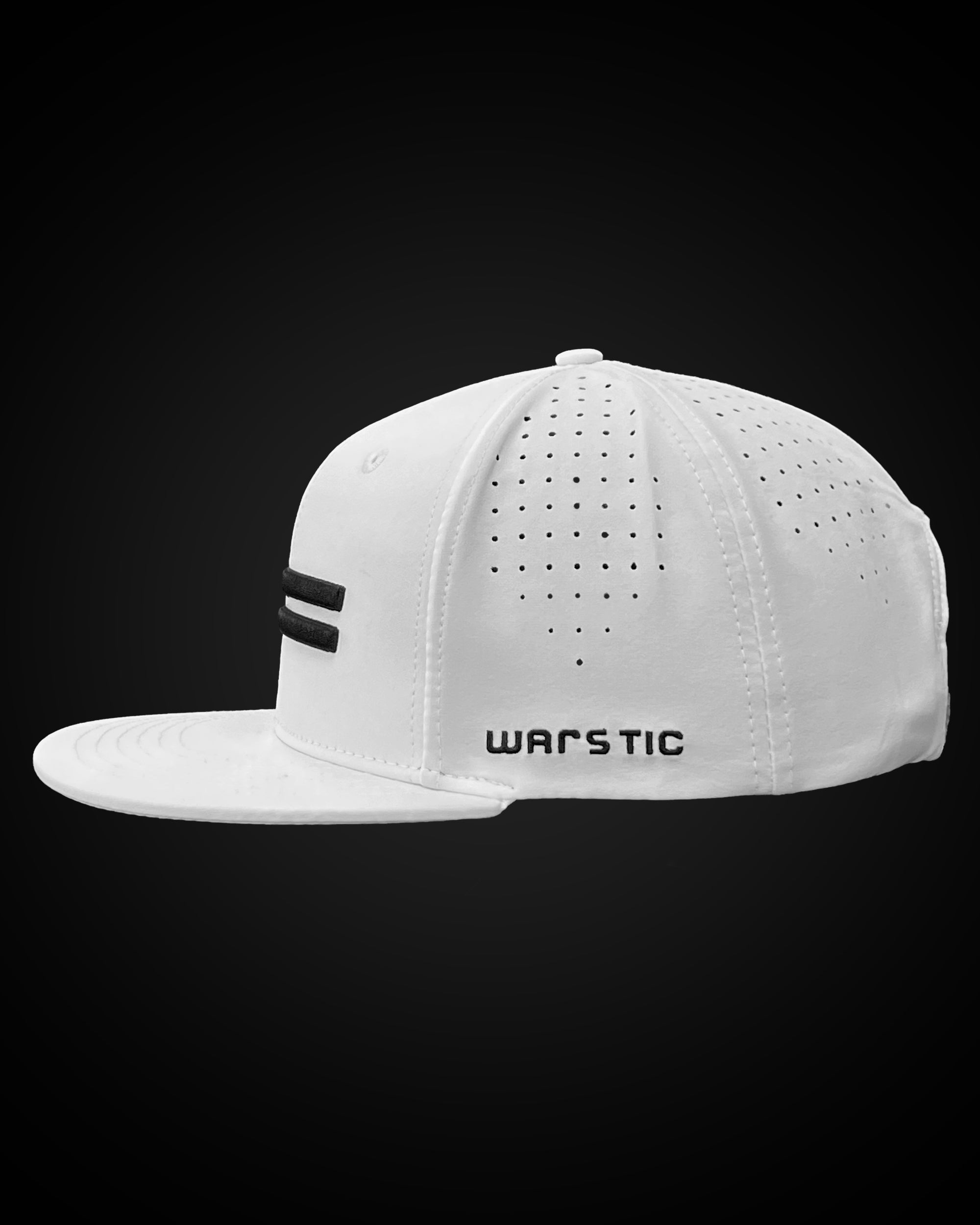 WARSTRIPE LIGHTWEIGHT SNAPBACK - WHITE