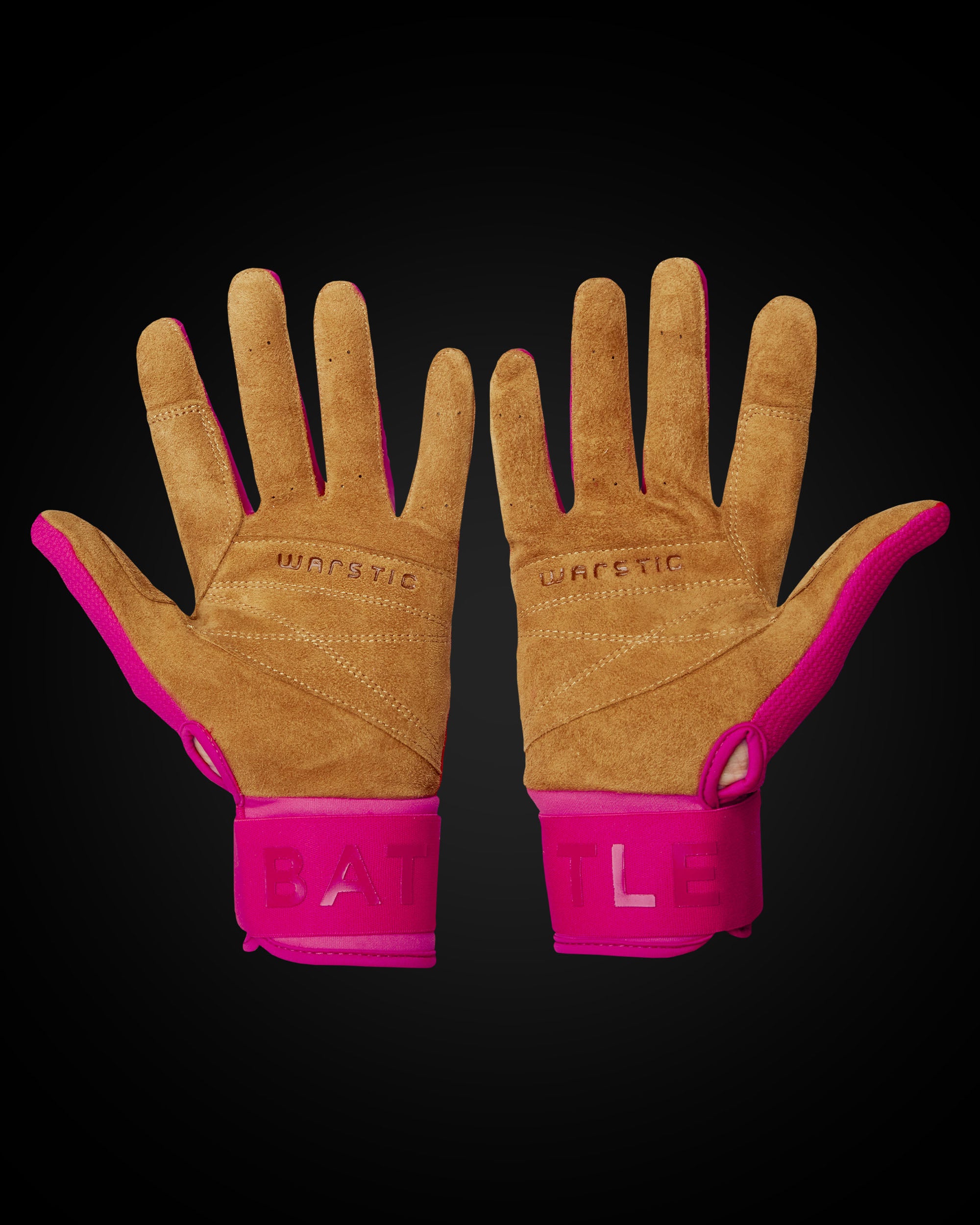 WORKMAN4 BATTING GLOVES "BATTLE PINK"