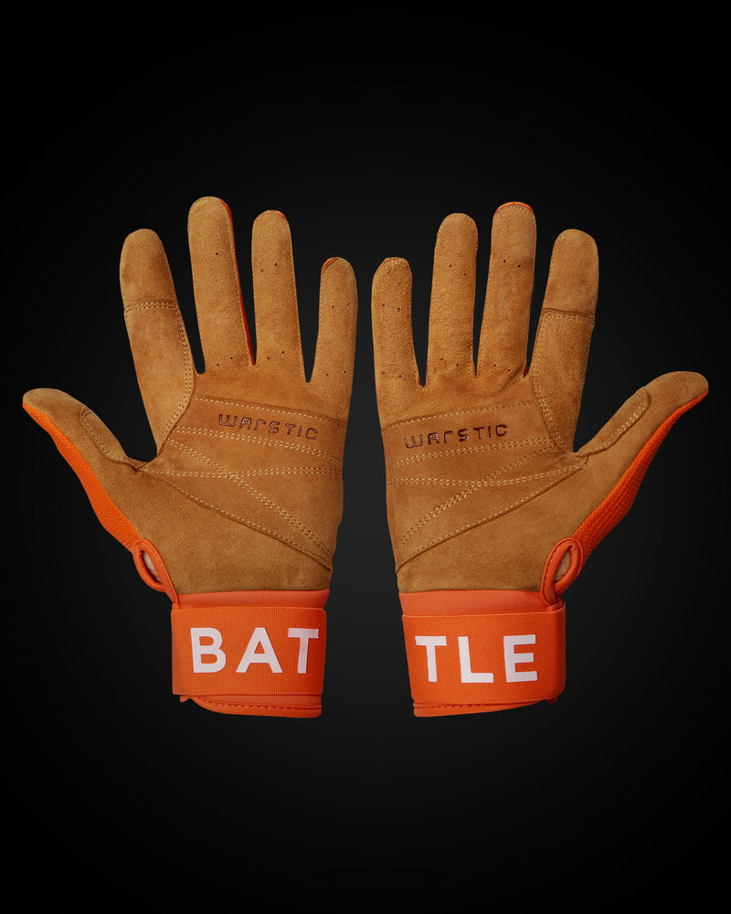 WORKMAN4 BATTING GLOVES "ORANGE" in Slide 2