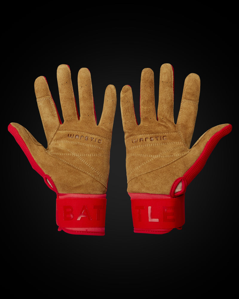 WORKMAN4 BATTING GLOVES "RED" in Slide 2