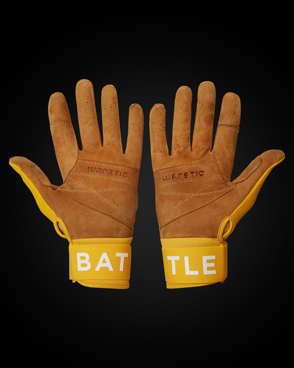 WORKMAN4 BATTING GLOVES "ATHLETIC GOLD"