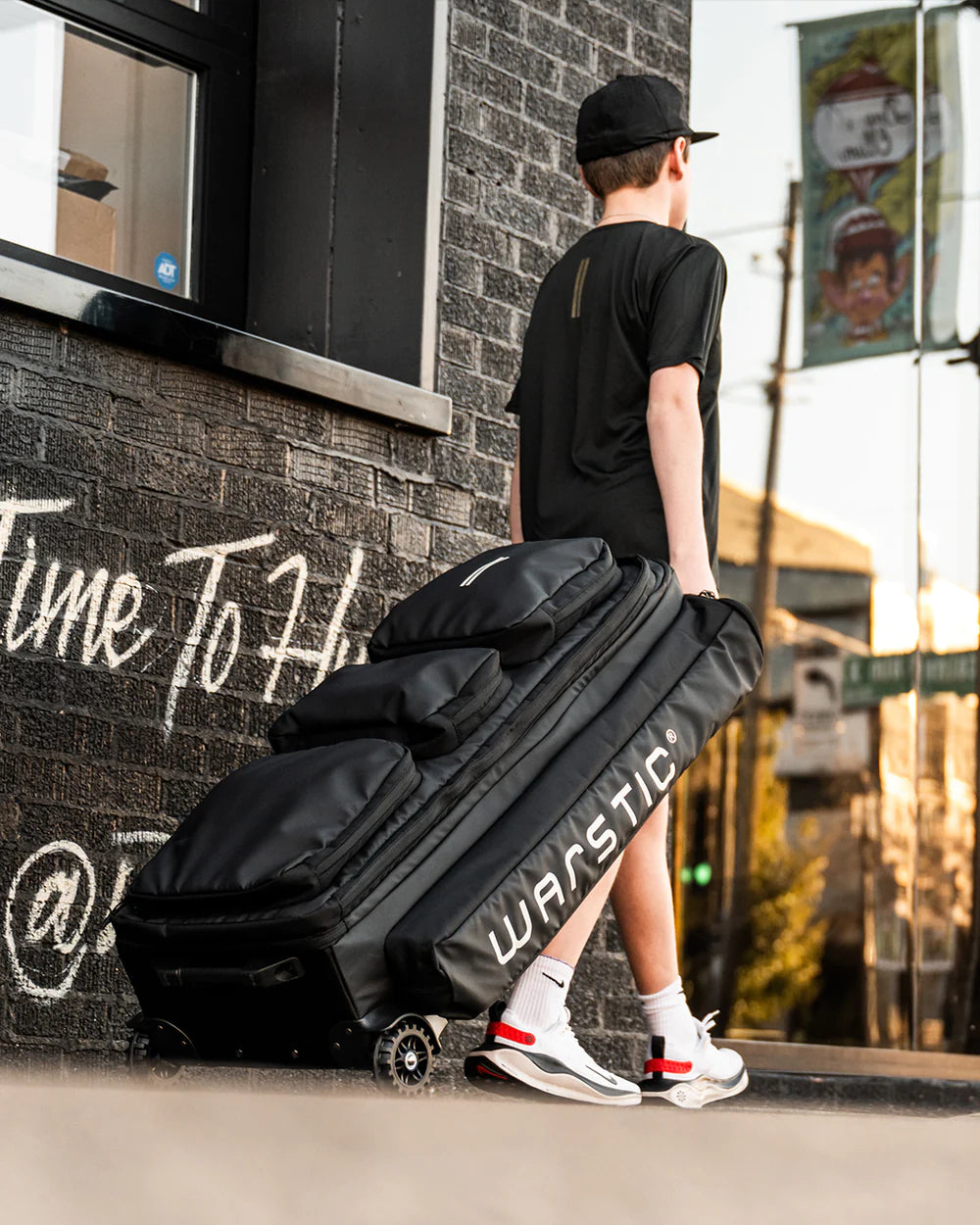 Baseball backpack with wheels online