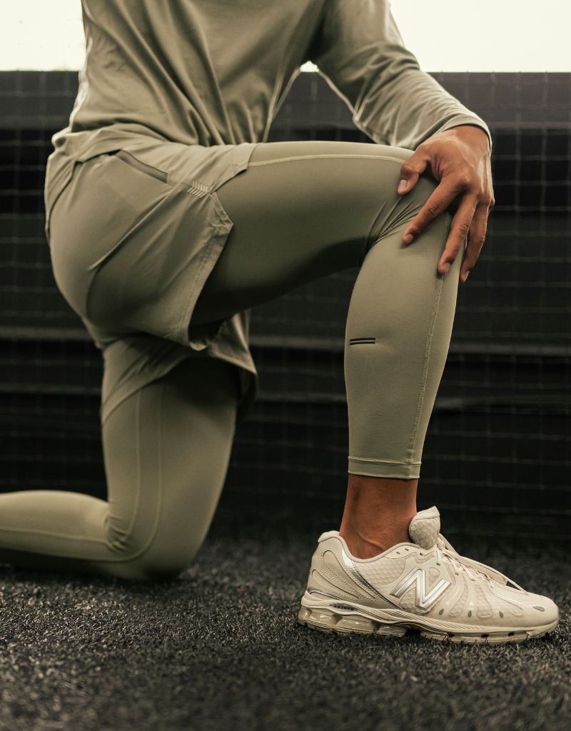 THNDRHRT - PERFORMANCE SHORTS (GRAY)