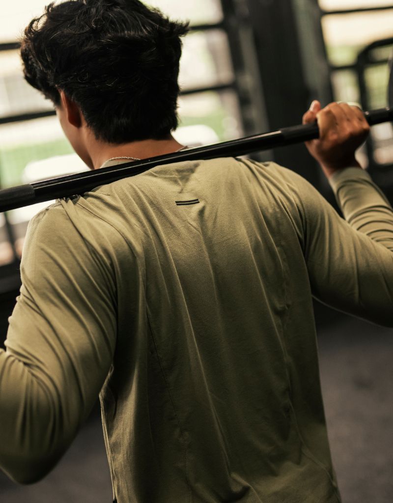 THNDHRT COLLECTION TRAINING APPAREL - LONG SLEEVE TEE (GRAY)