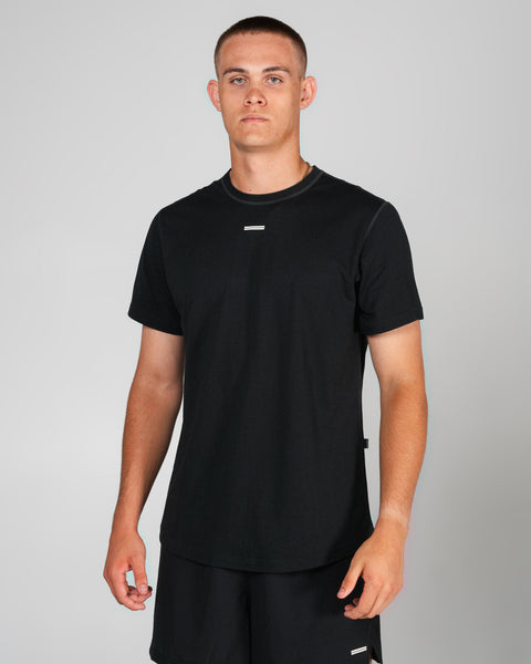 THNDRHRT - SHORT SLEEVE TEE (BLACK)