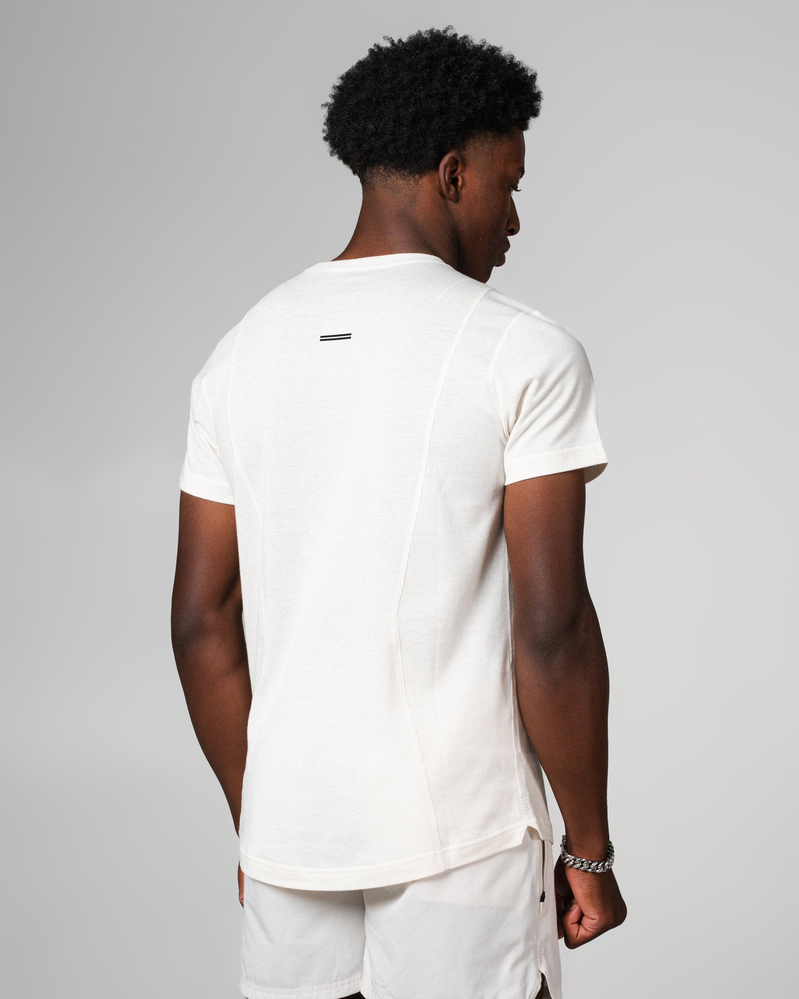 THNDHRT COLLECTION TRAINING APPAREL - SHORT SLEEVE TEE (BONE)