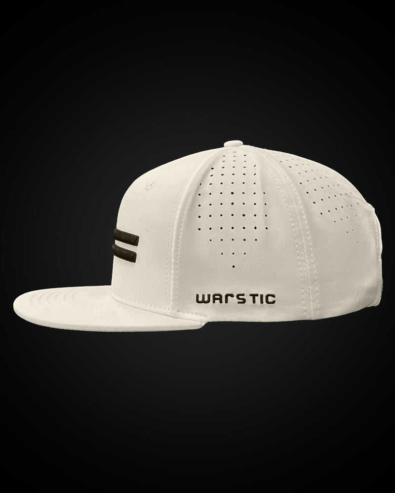 WARSTRIPE LIGHTWEIGHT SNAPBACK - BONE