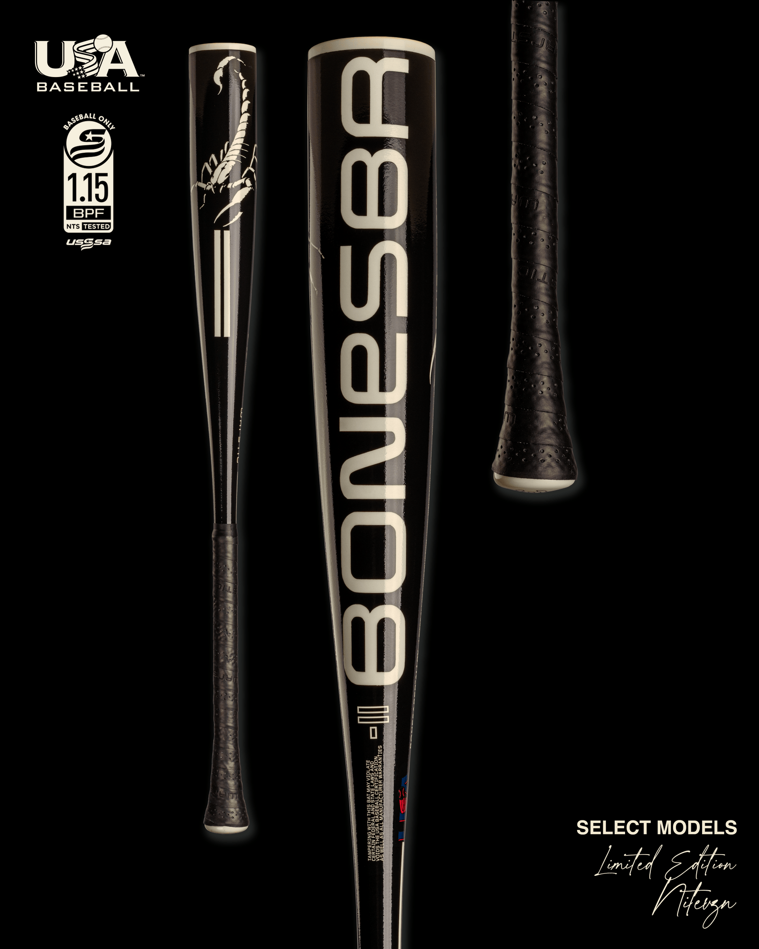 2026 BONESABER "NITEVZN" LIMITED EDITION BATS