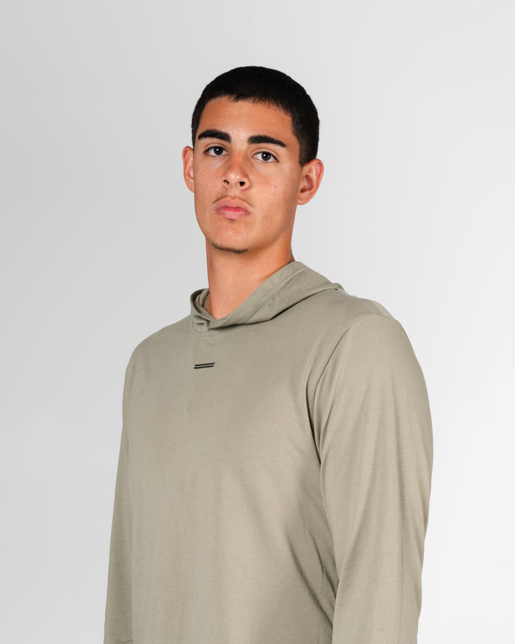THNDHRT COLLECTION TRAINING APPAREL - HOODED LONG SLEEVE (GRAY)