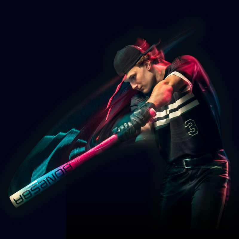 2026 BONESABER HYBRID SOLAR STORM USA METAL BASEBALL BAT -10 in Slide 4