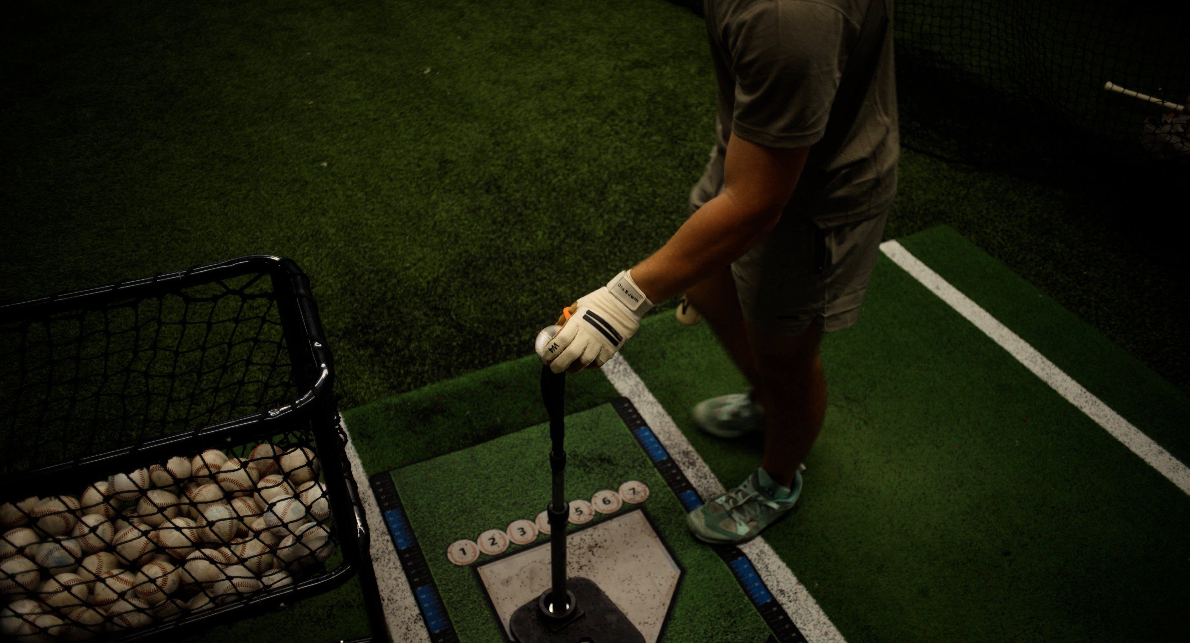 WORKMAN4 BATTING GLOVES "BONE"