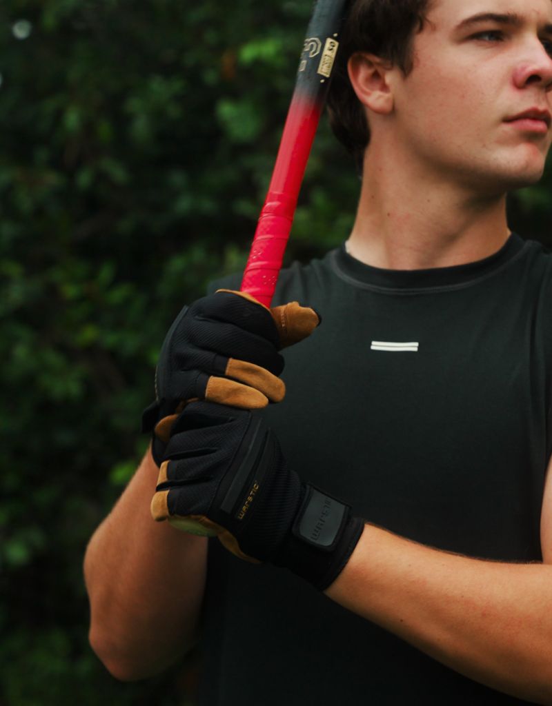 WORKMAN4 BATTING GLOVES "BLACK OUT"