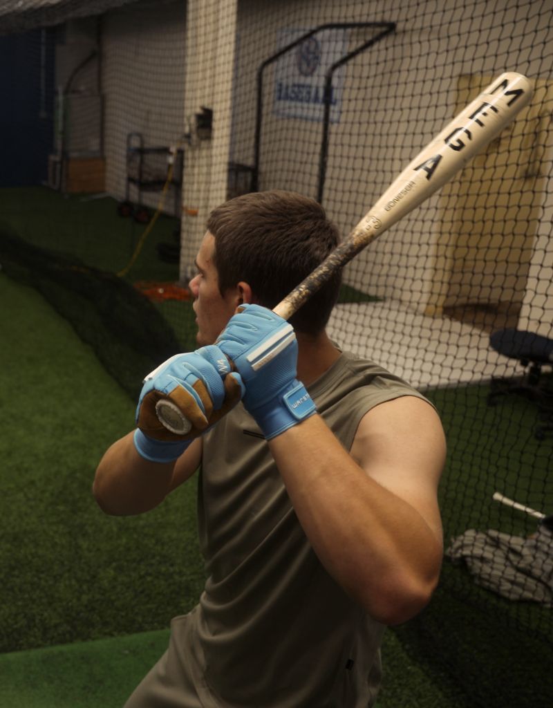 WORKMAN4 BATTING GLOVES "LIGHT BLUE"