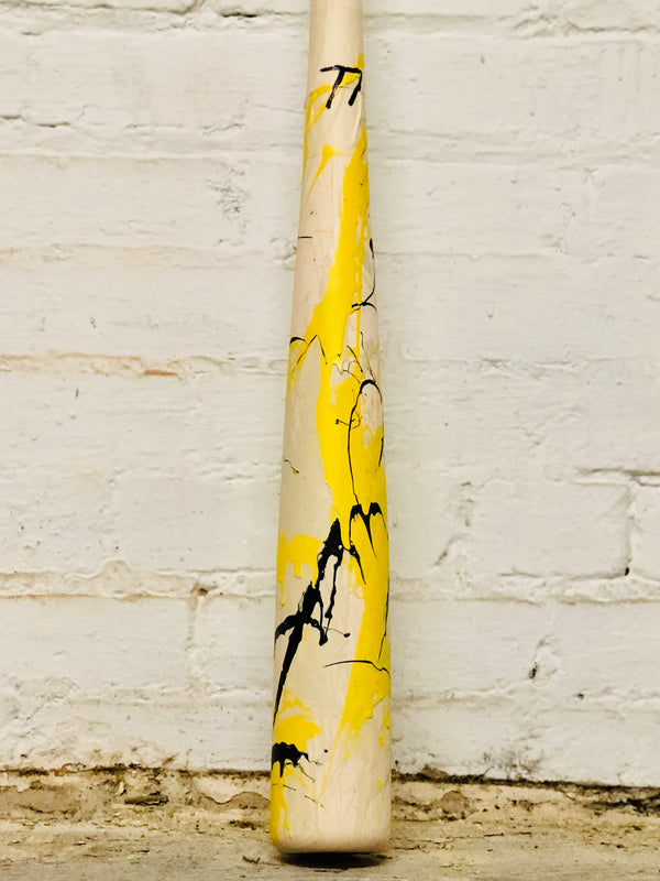 Art of Hitting - Yellow/Black/White by Ben Jenkins Bat No 077, [prouduct_type], [Warstic]