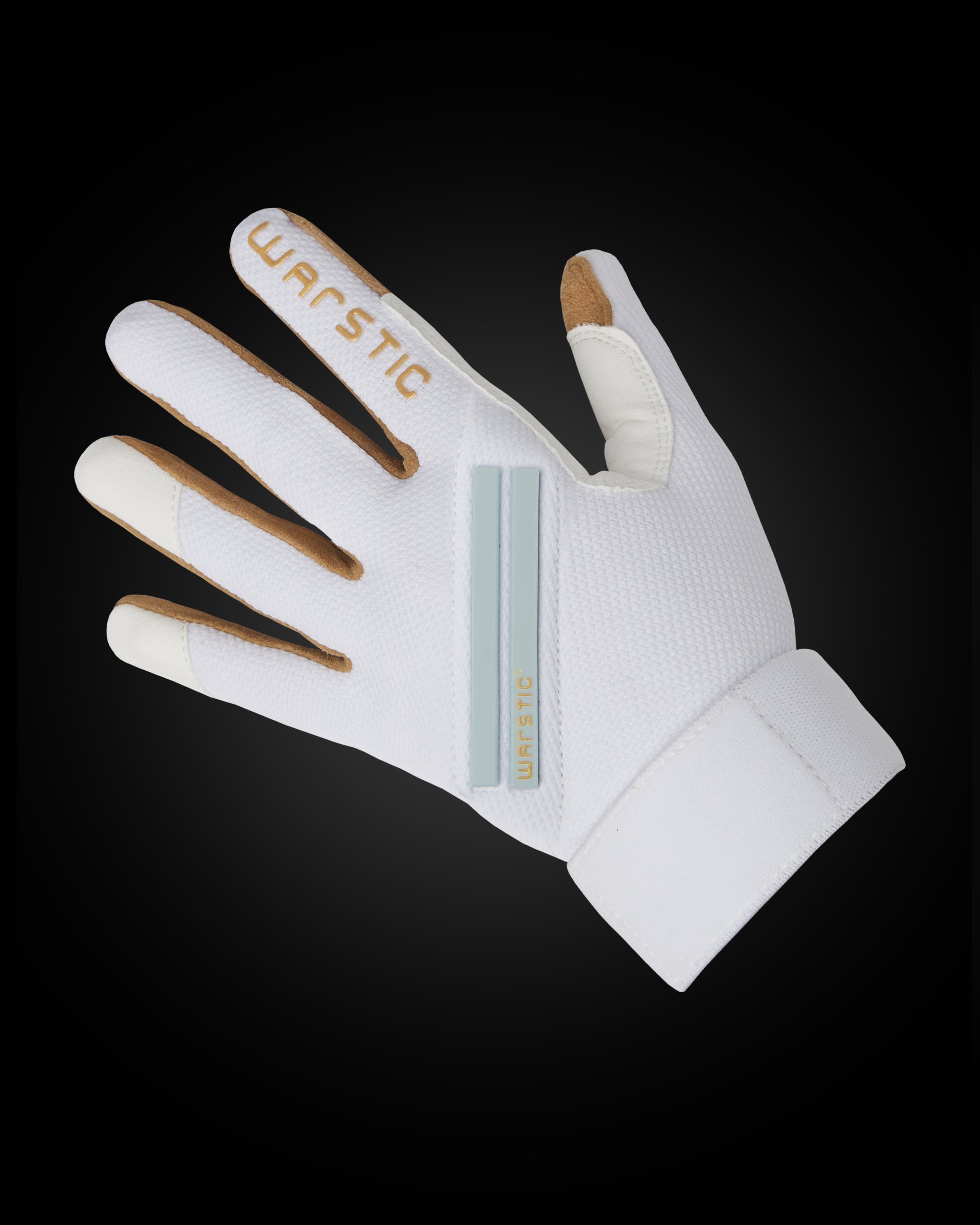 WORKMAN3 BATTING GLOVES "WHITE/BLUE SAGE"