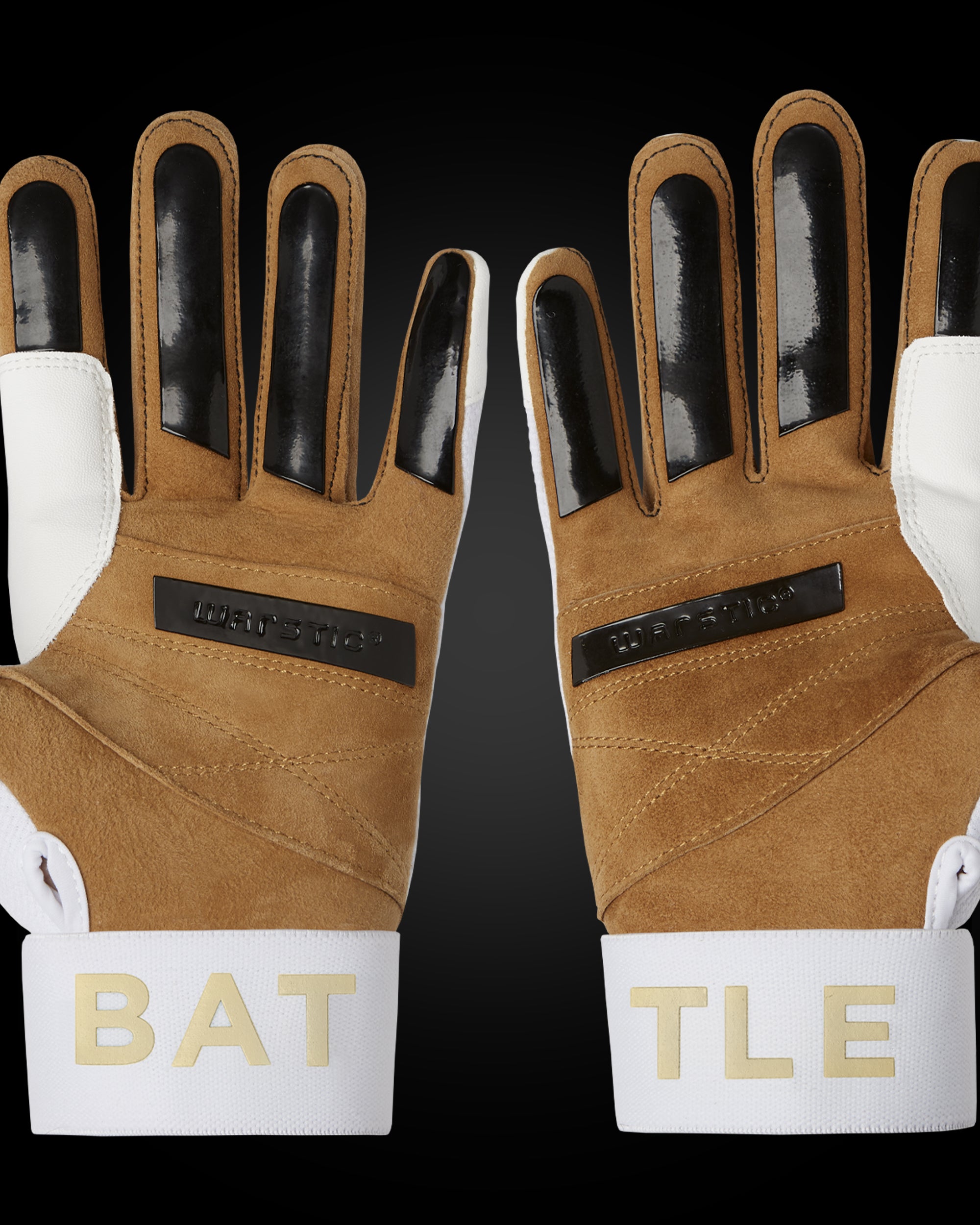 WORKMAN3 BATTING GLOVES "WHITE/CORAL SANDS"