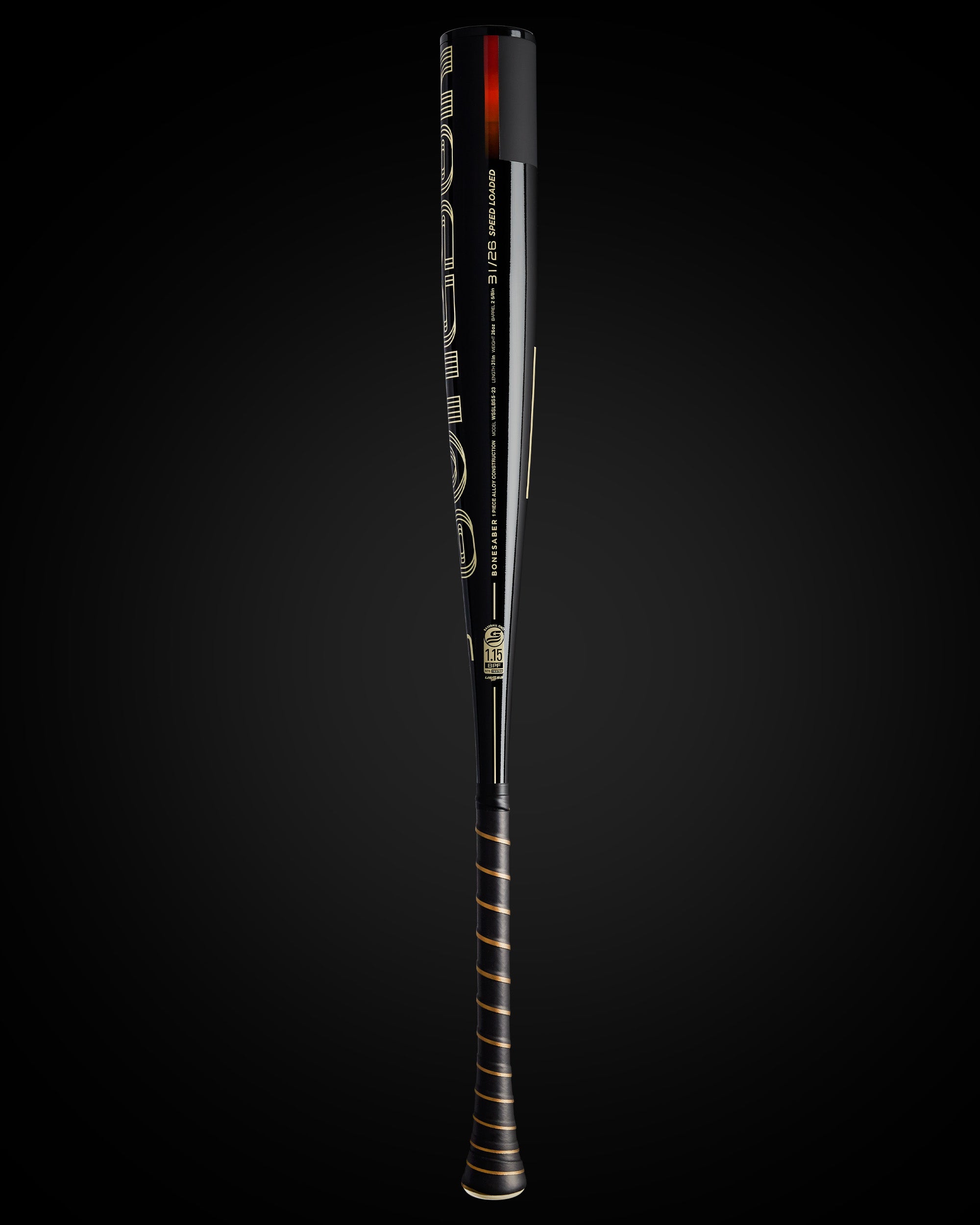 2024 BONESABER BLACK COBRA EDITION USSSA METAL BAT