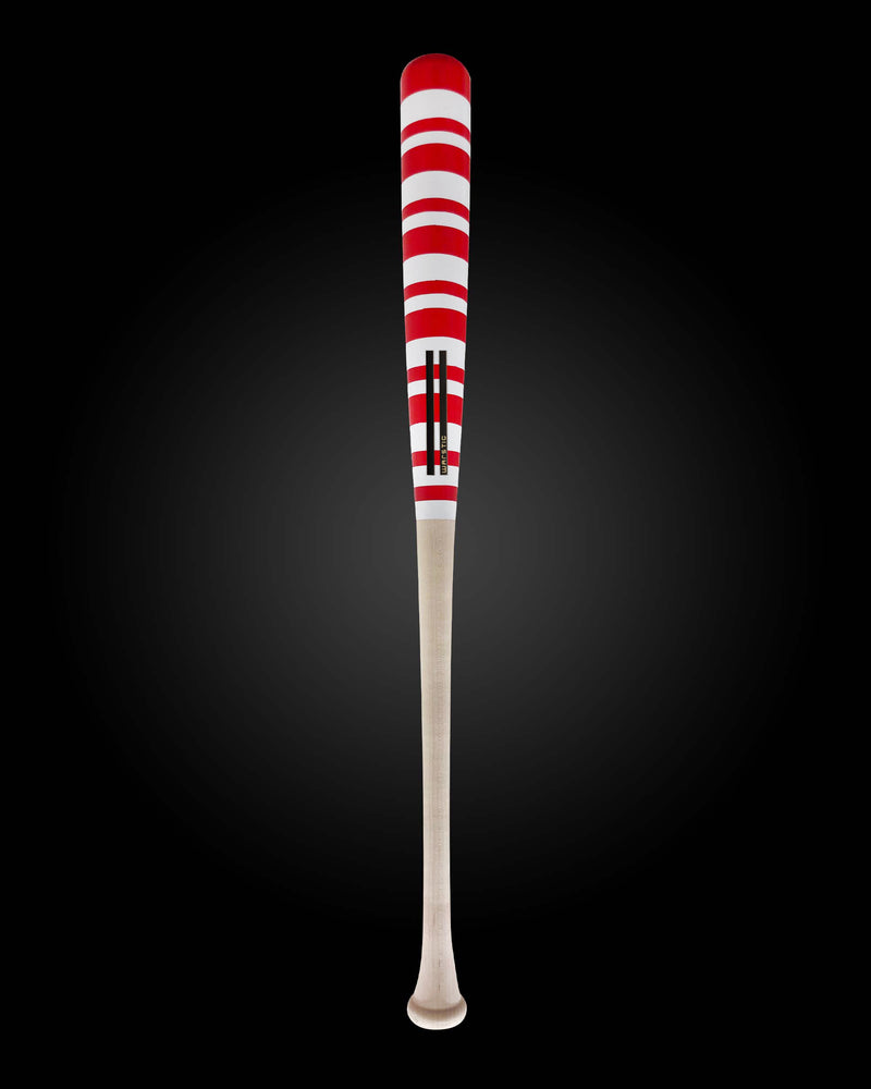 CANDY CANE SPECIAL EDITION WOOD BAT