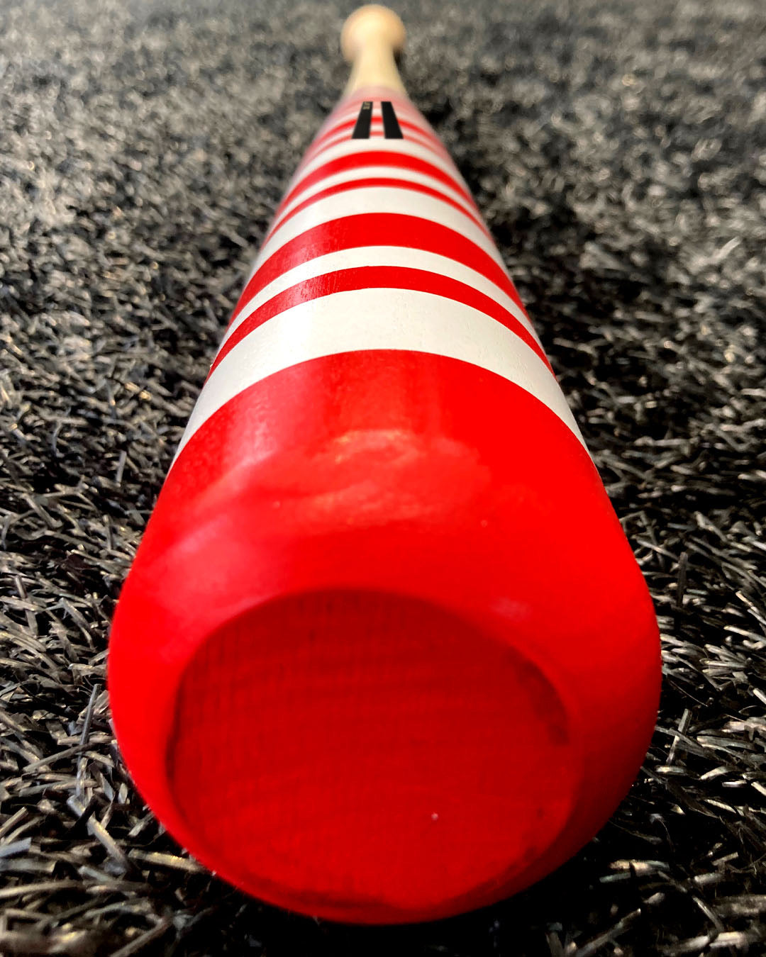 CANDY CANE SPECIAL EDITION WOOD BAT