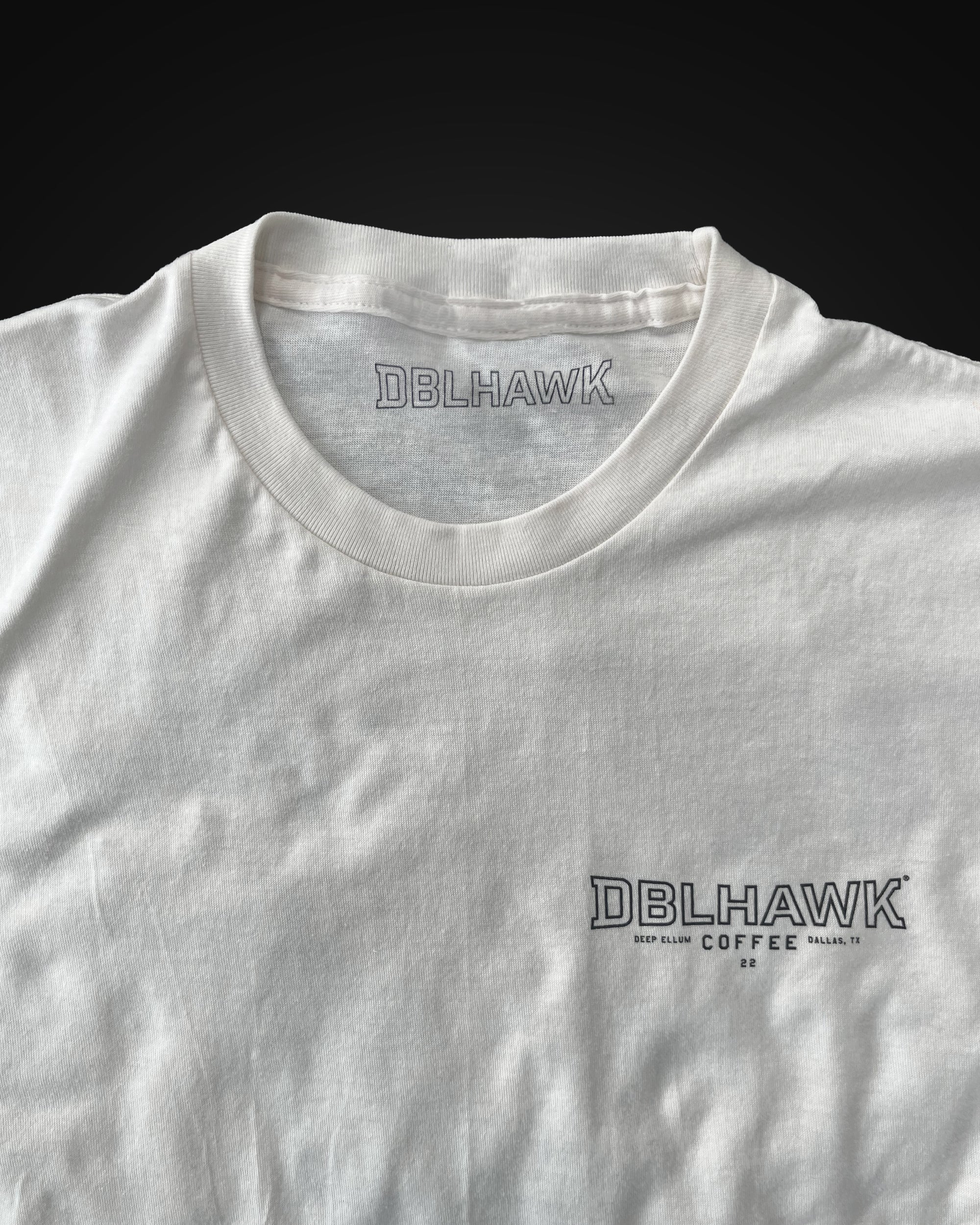 DBLHAWK Off-White Hawk Tee