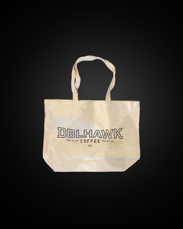 DBLHAWK Canvas Tote Bag