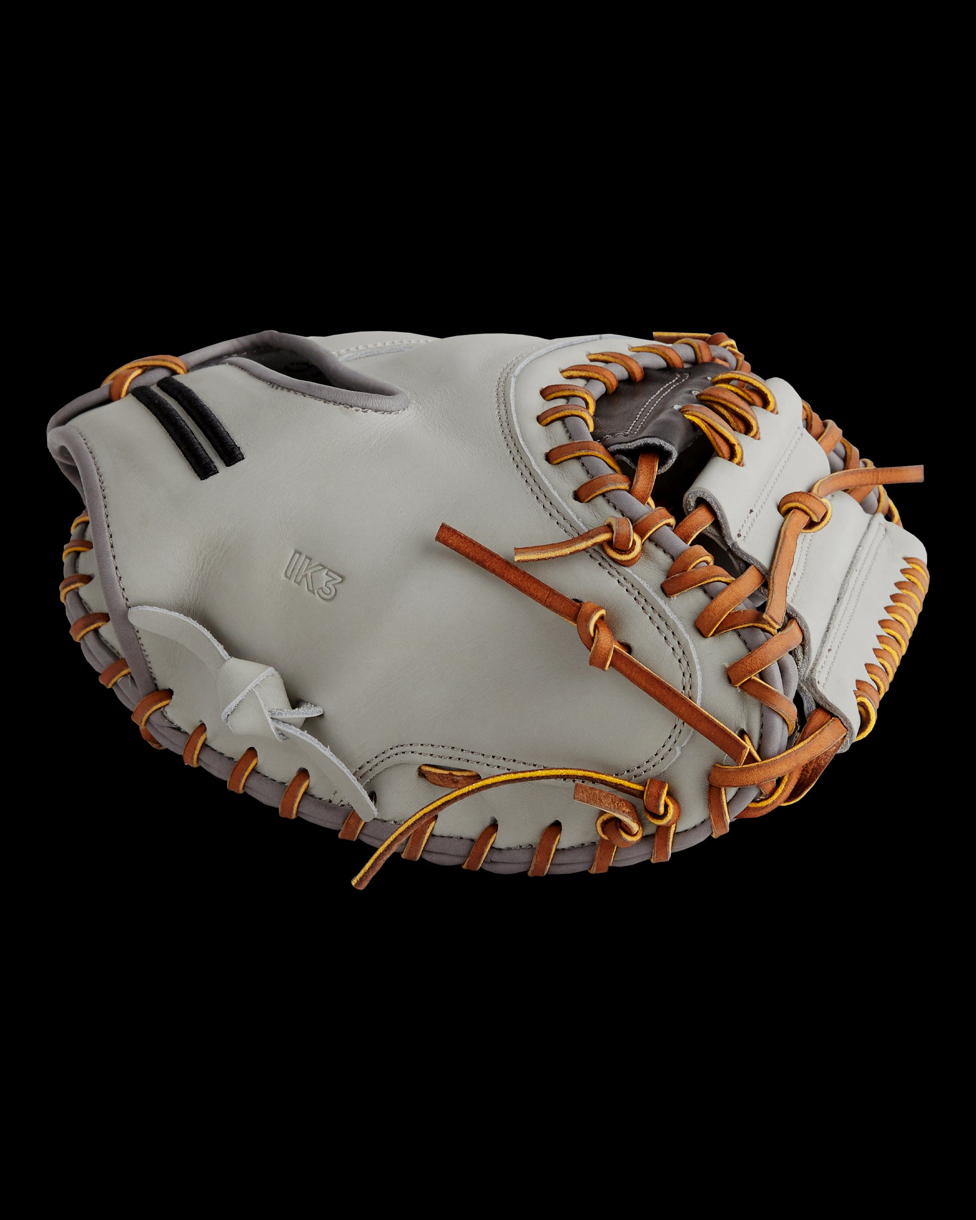 IK3 SERIES JAPANESE KIP CATCHER'S MITT- GRAY WOLF STYLE