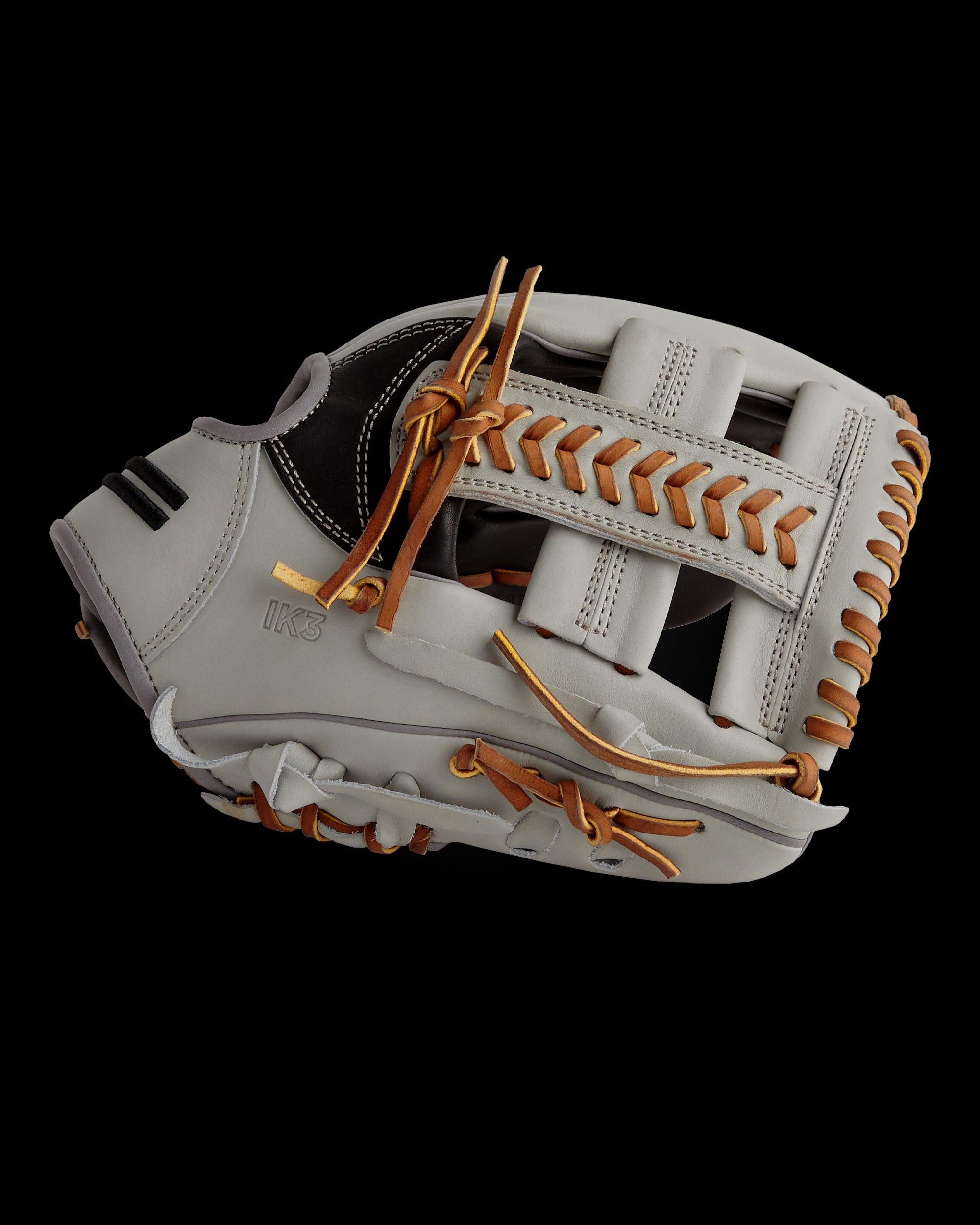 yuki③ IK3 SERIES JAPANESE KIP YOUTH INFIELD/OUTFIELD GLOVE - GRAY