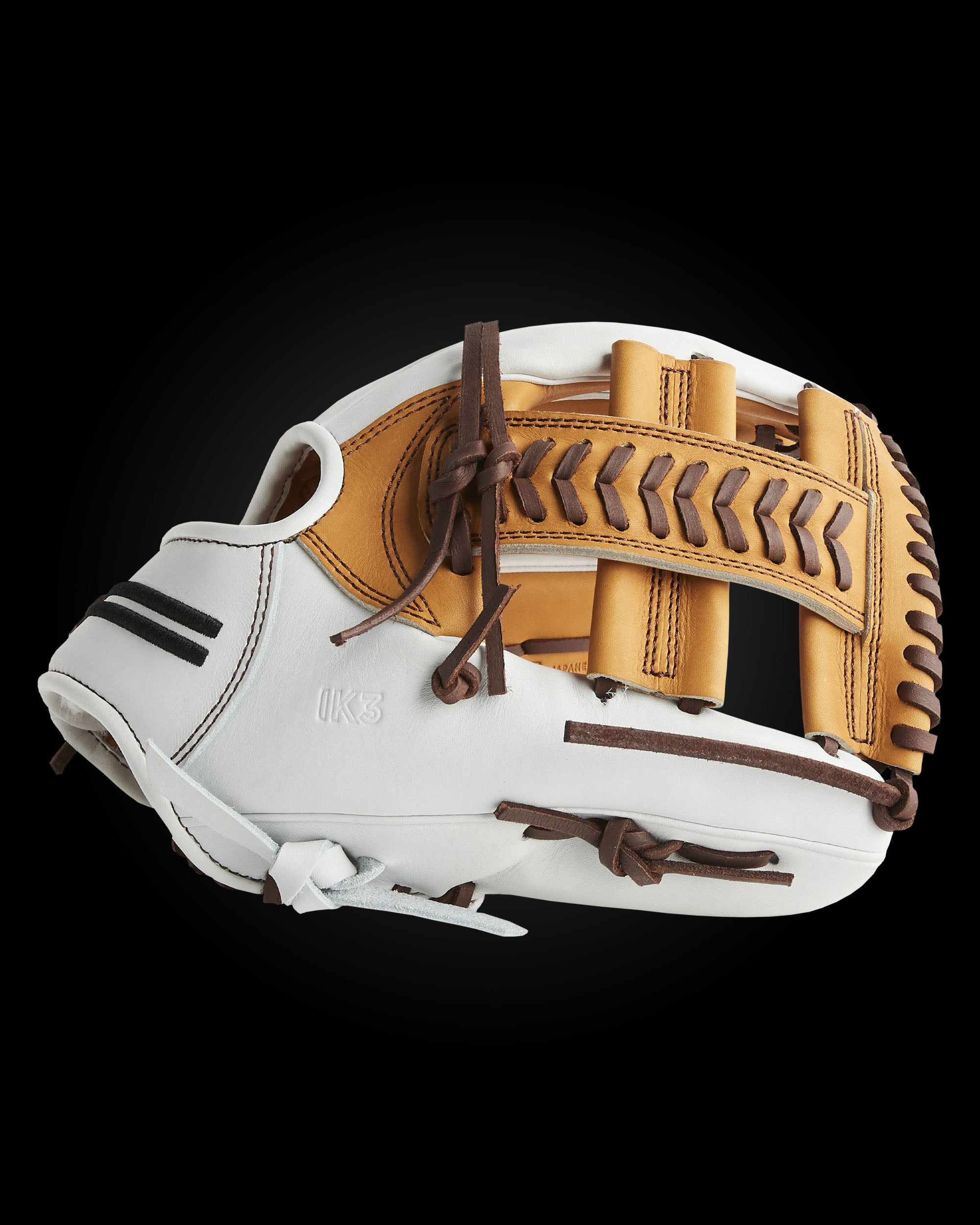 IK3FP SERIES JAPANESE KIP INFIELD GLOVE- WHITE HAWK STYLE