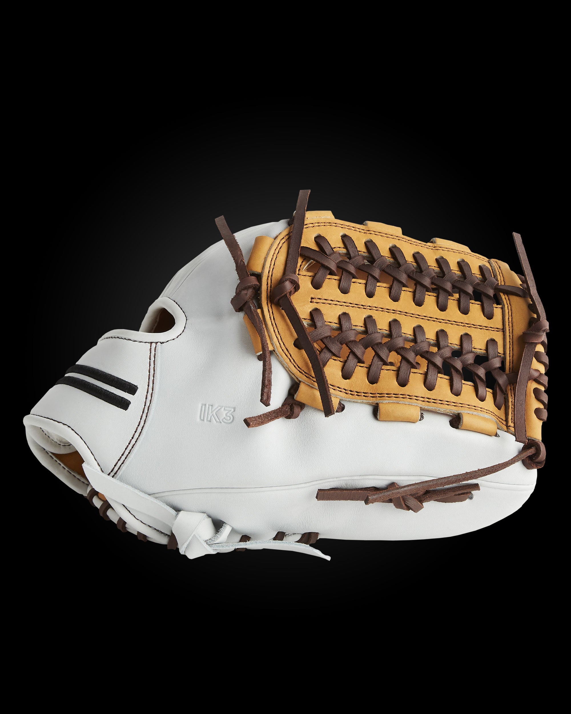 IK3FP SERIES JAPANESE KIP PITCHER'S GLOVE - WHITE HAWK STYLE