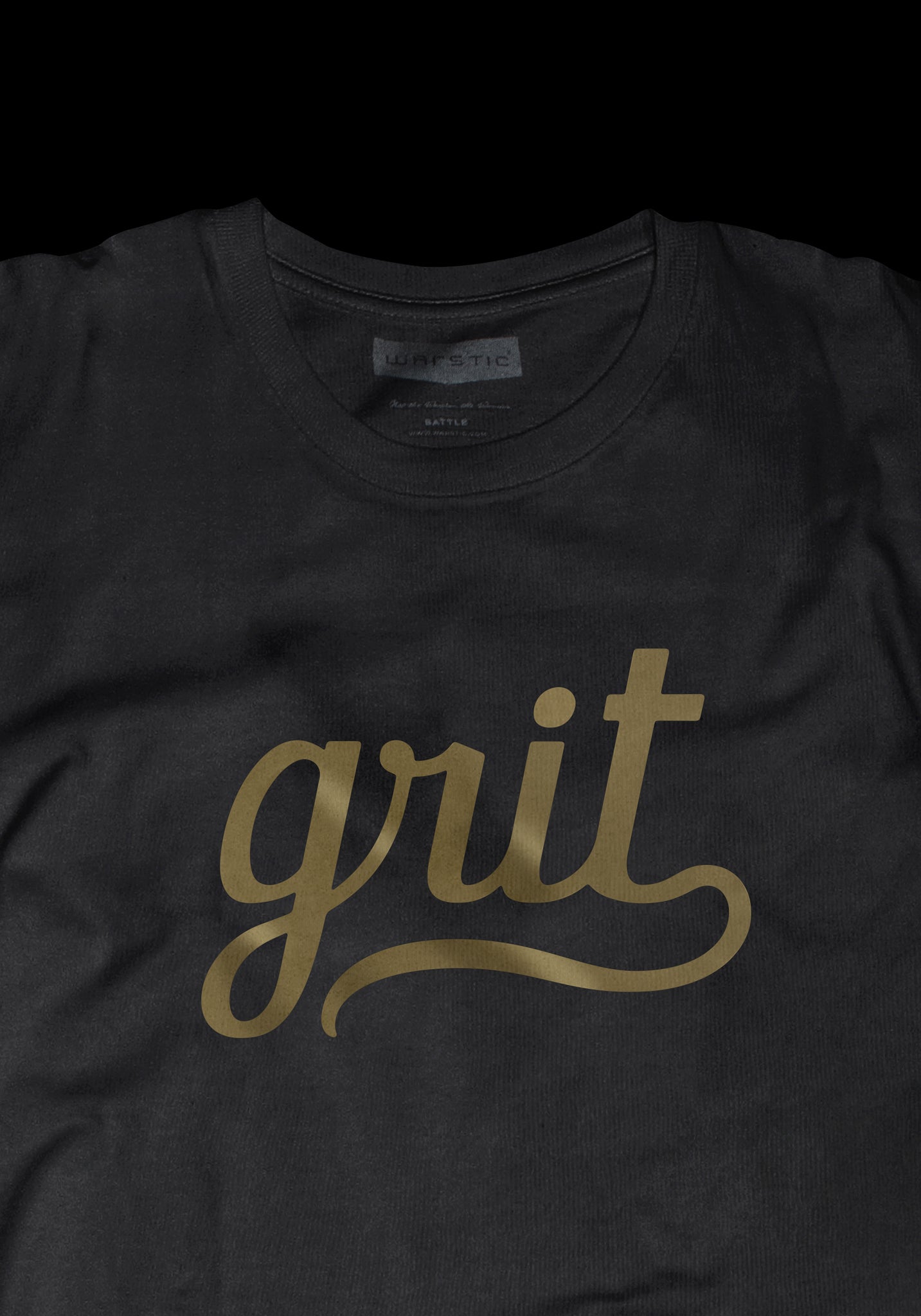 GRIT TEE (BLACK), [prouduct_type], [Warstic]